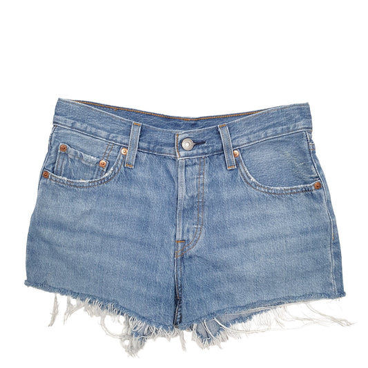 Womens Blue Levis 501 Denim Jorts Denim Shorts