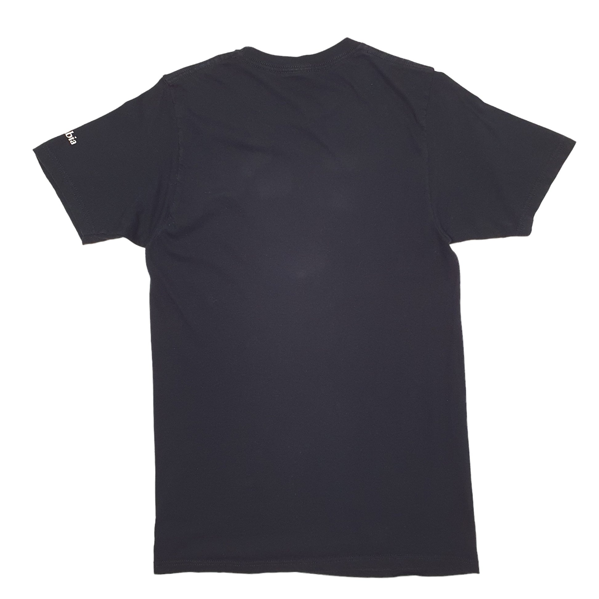 Mens Black Columbia Sportswear Spellout Short Sleeve T Shirt
