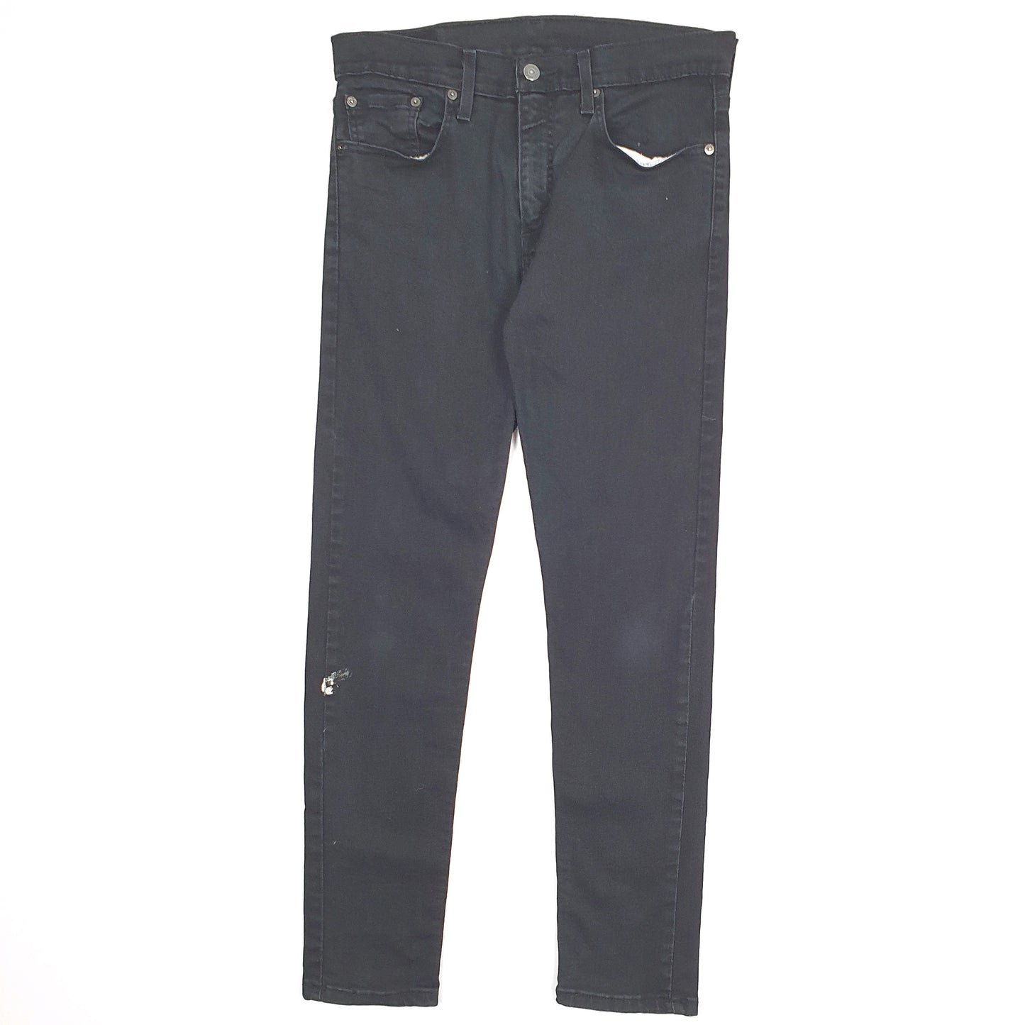 Mens Black Levis Skinny Stretch 512 JeansW31 L30