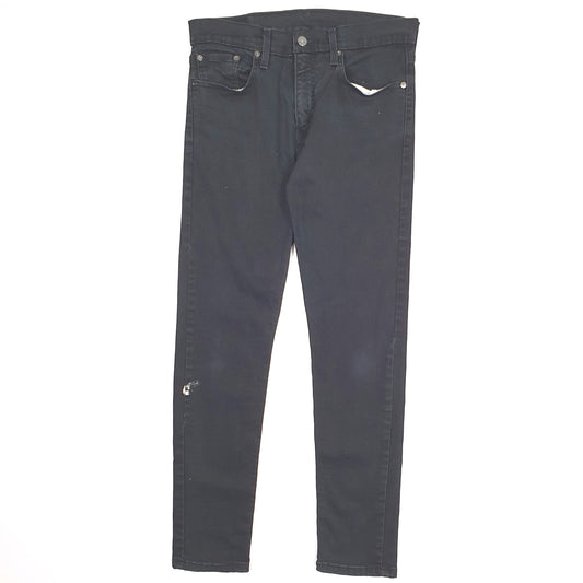 Mens Black Levis Skinny Stretch 512 JeansW31 L30