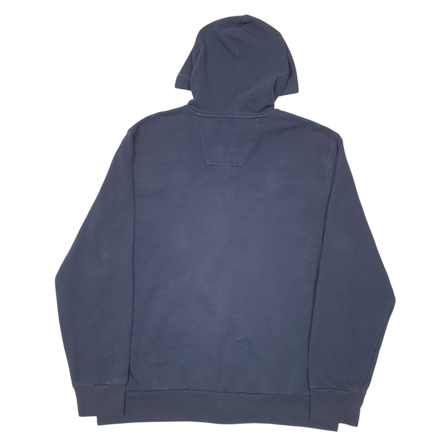 Mens Navy Nautica Hoodie Full Zip Jumper