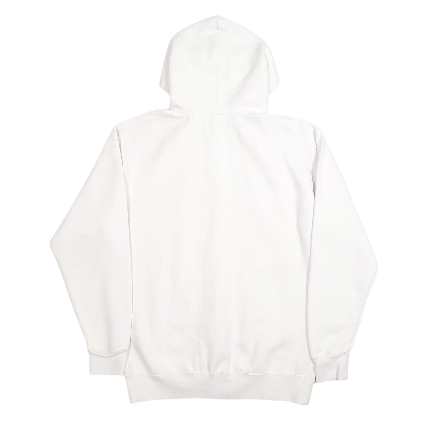 Mens White Nike Spellout Full Zip Jumper