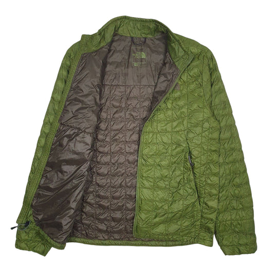 Mens Green The North Face Thermoball  Coat