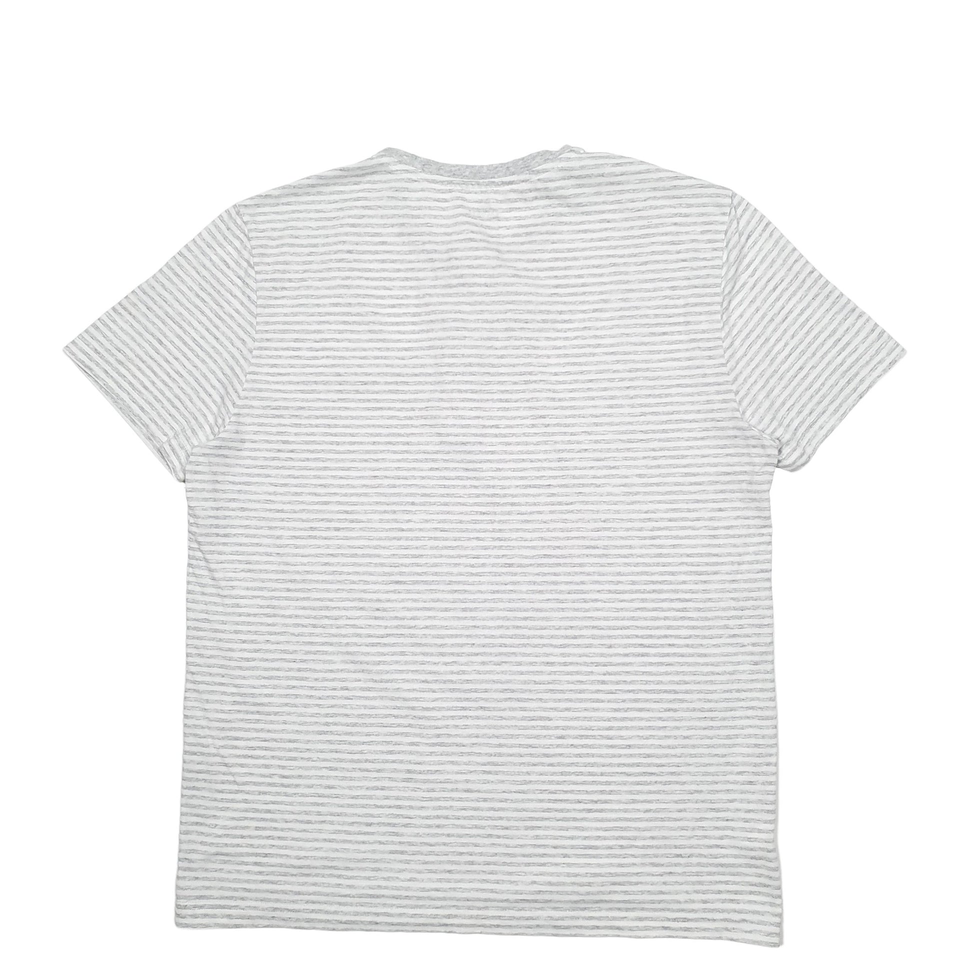 Mens White Lacoste  Short Sleeve T Shirt