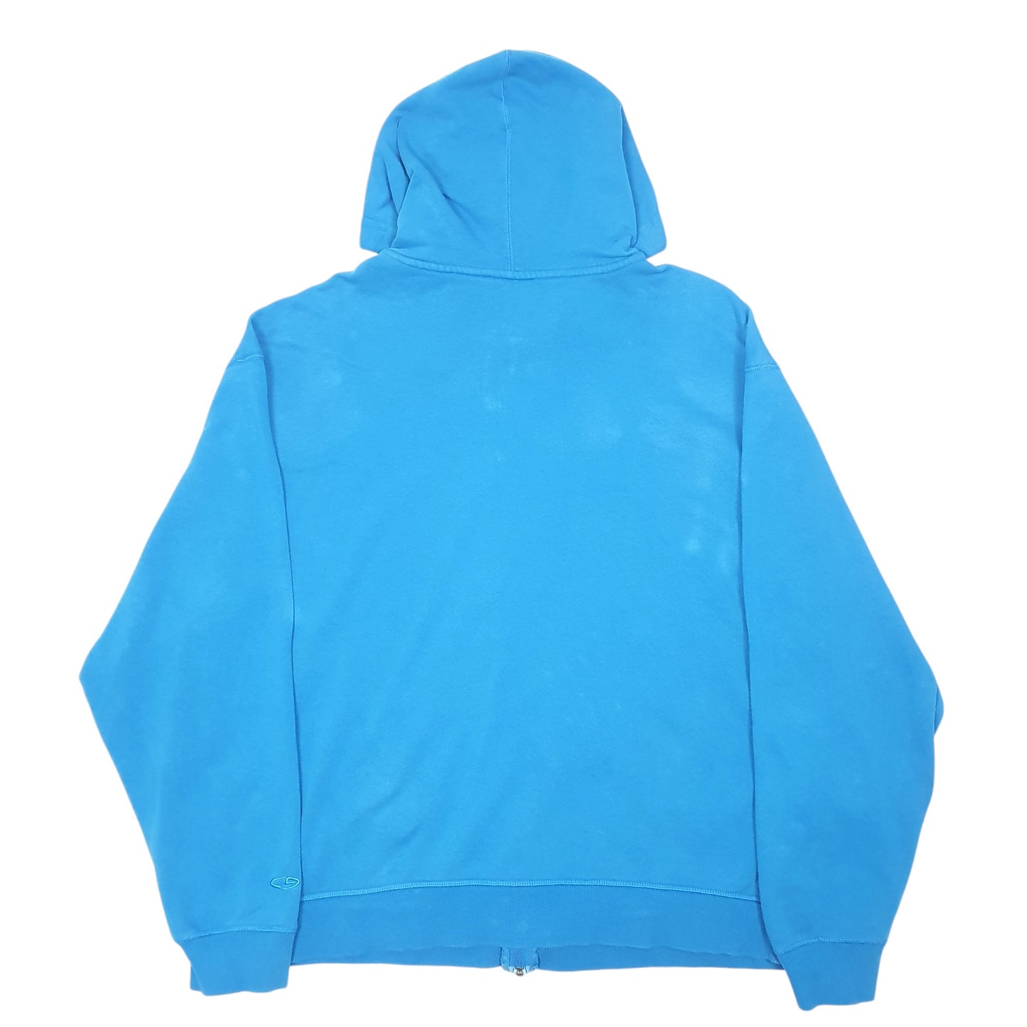 Mens Blue Champion Hoodie C9 Full Zip Jumper