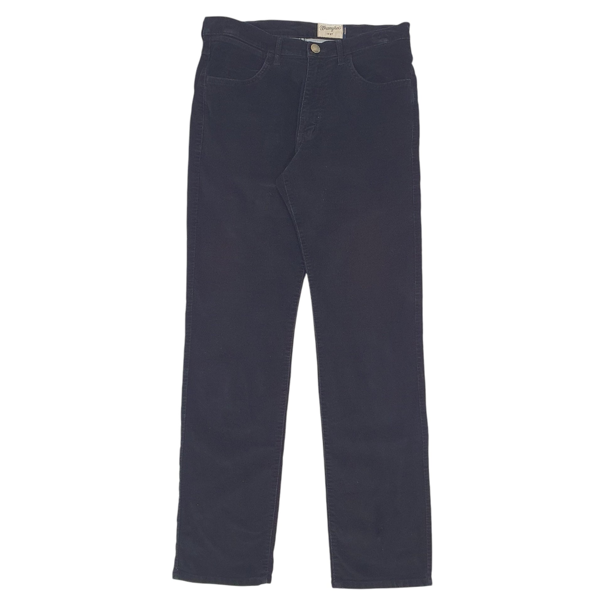 Mens Black Wrangler Arizona Corduroy Trousers