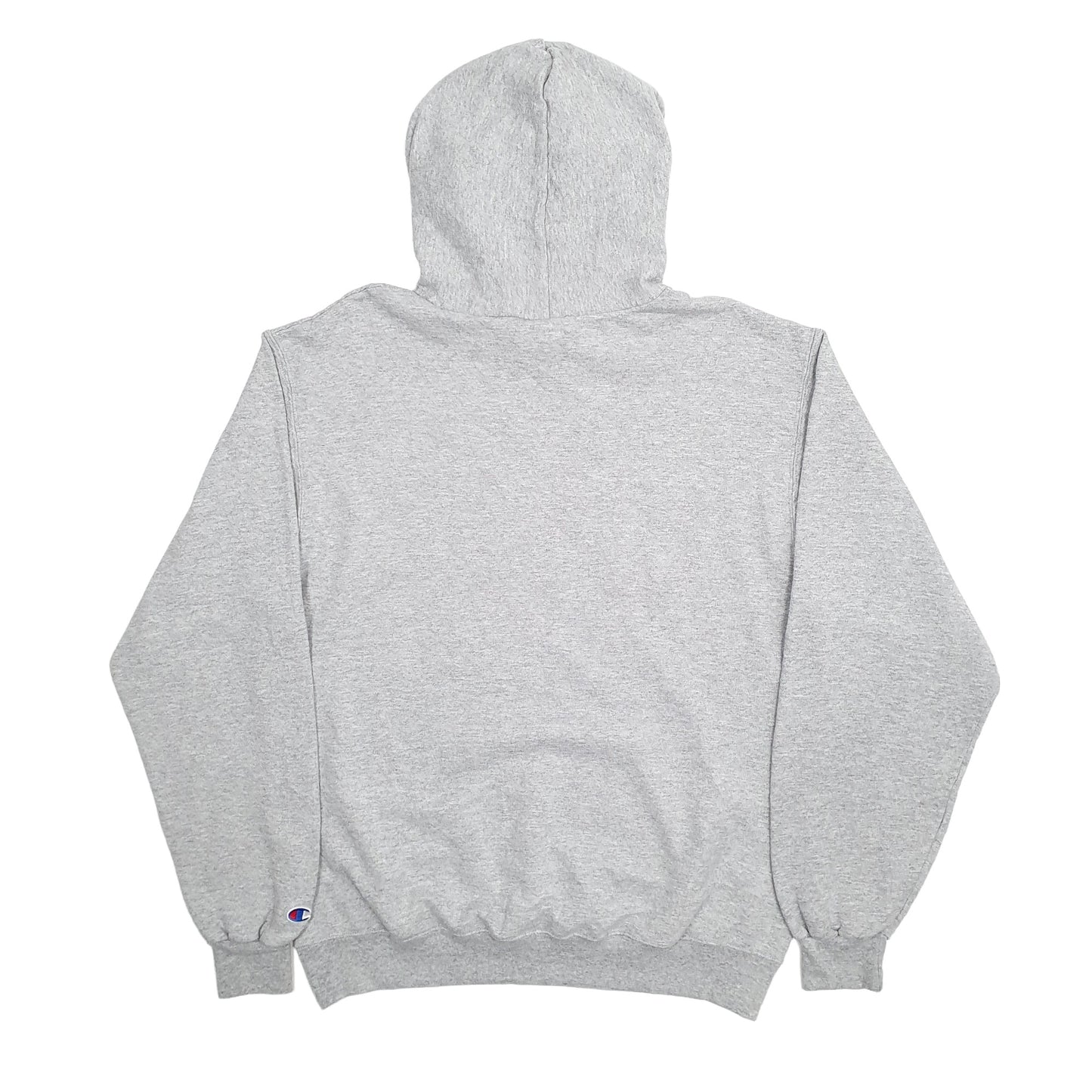 Mens Grey Champion USA College Hoodie Jumper