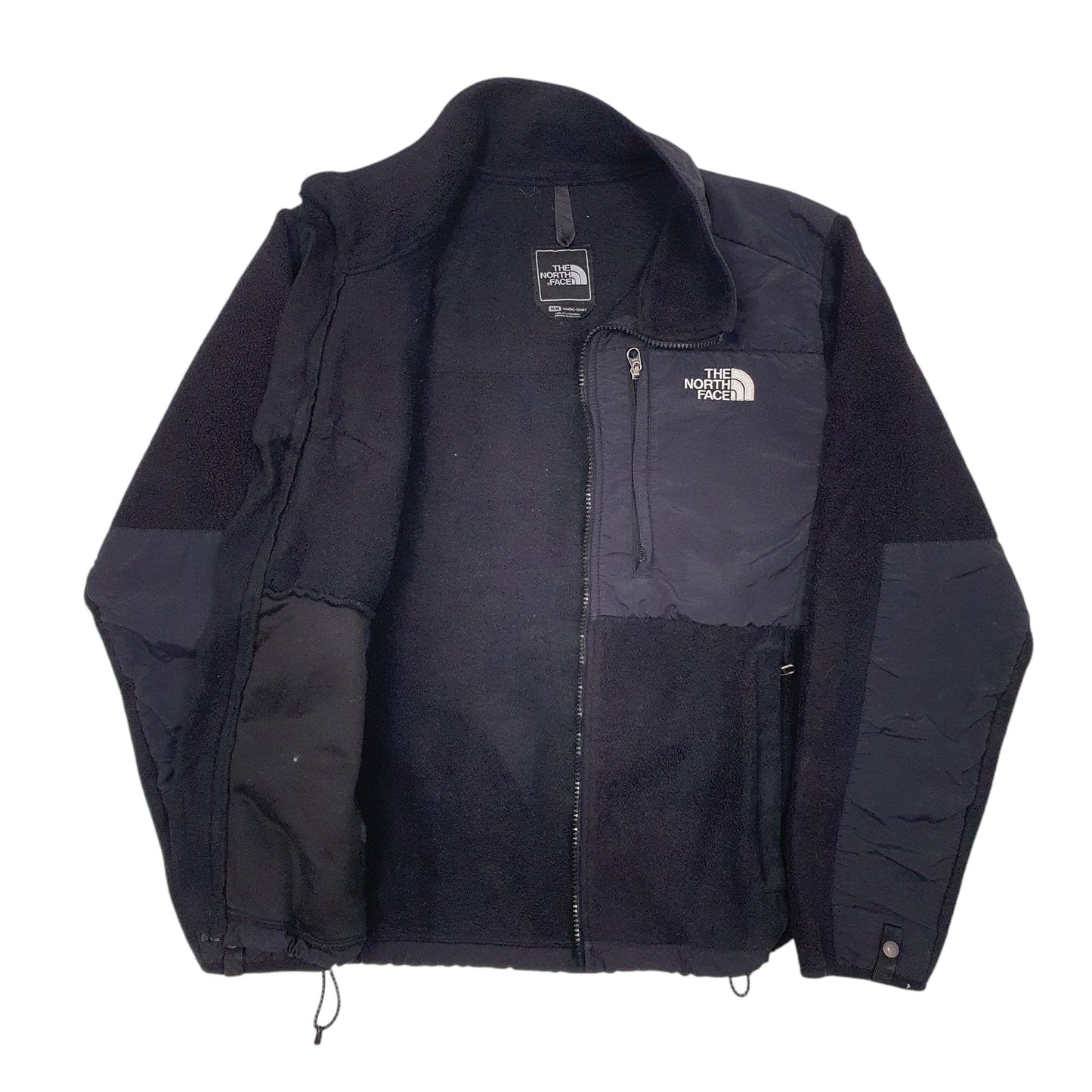 Womens Black The North Face Polartec Full Zip Jumper