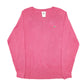 Womens Pink Lacoste Knit Crewneck Jumper