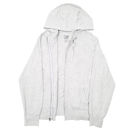 Womens Grey Champion Hoodie Full Zip Jumper