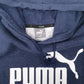 Mens Navy Puma  Hoodie Jumper
