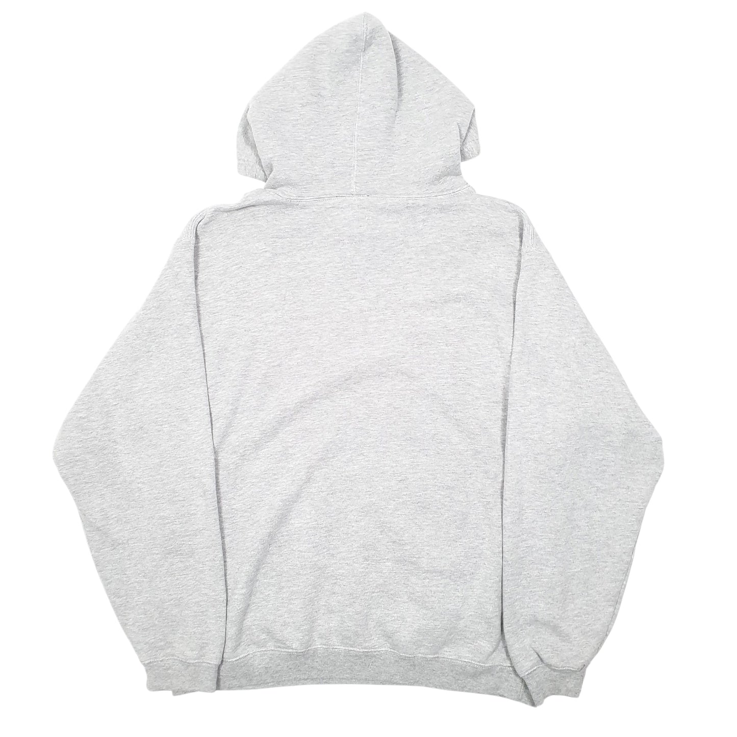 Mens Grey Adidas Portland Trail Blazers NBA Spellout Basketball Hoodie Jumper