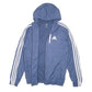 Mens Navy Adidas Hooded  Coat