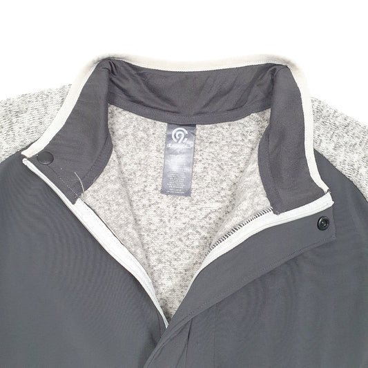 Mens Grey Champion C9 Quarter Zip Jumper