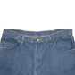 Mens Blue Wrangler Denim Jeans Jorts Denim Shorts