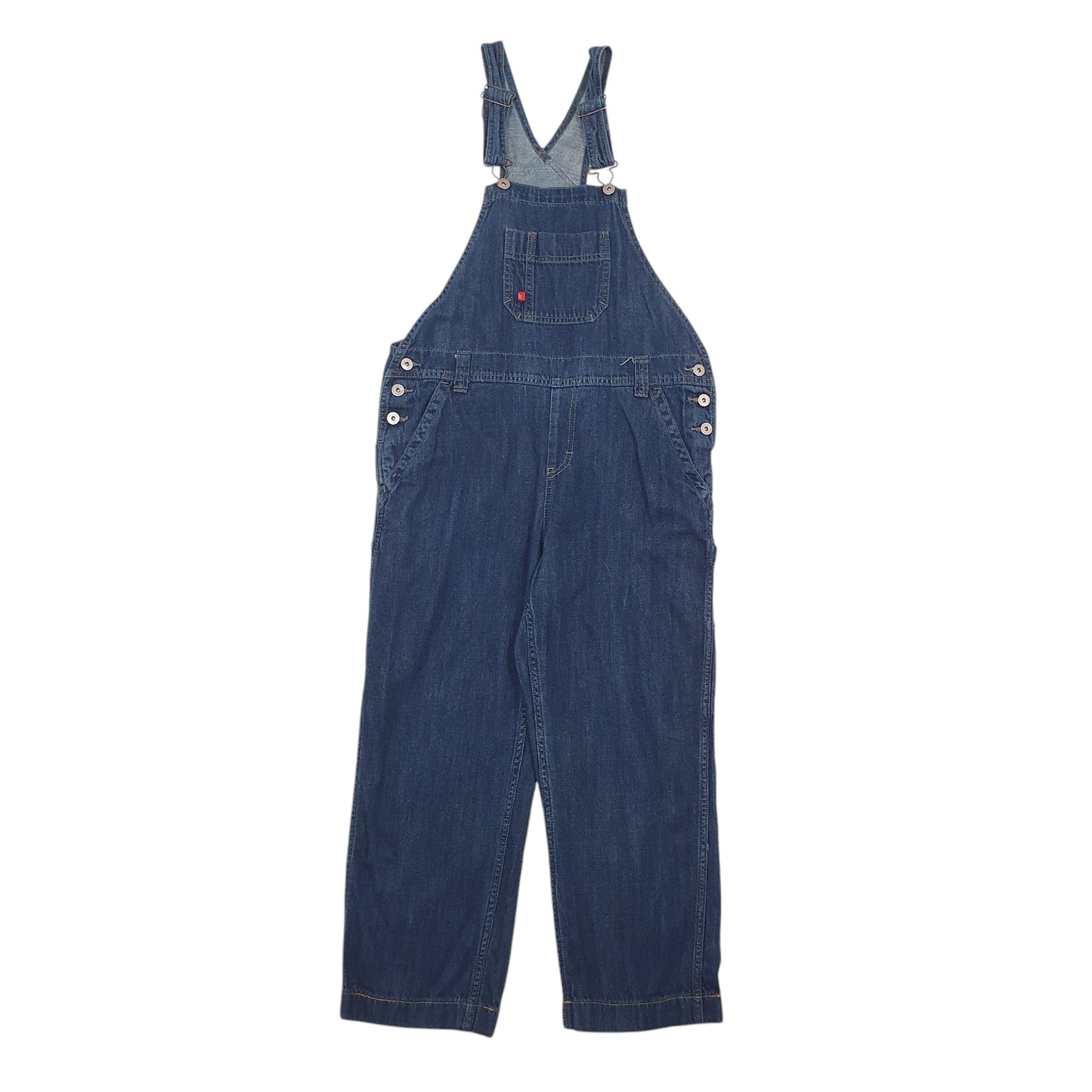 Mens Blue Dickies Denim Overalls Bib Dungaree Trousers