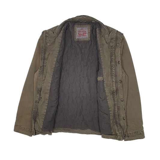 Mens Brown Levis   Coat