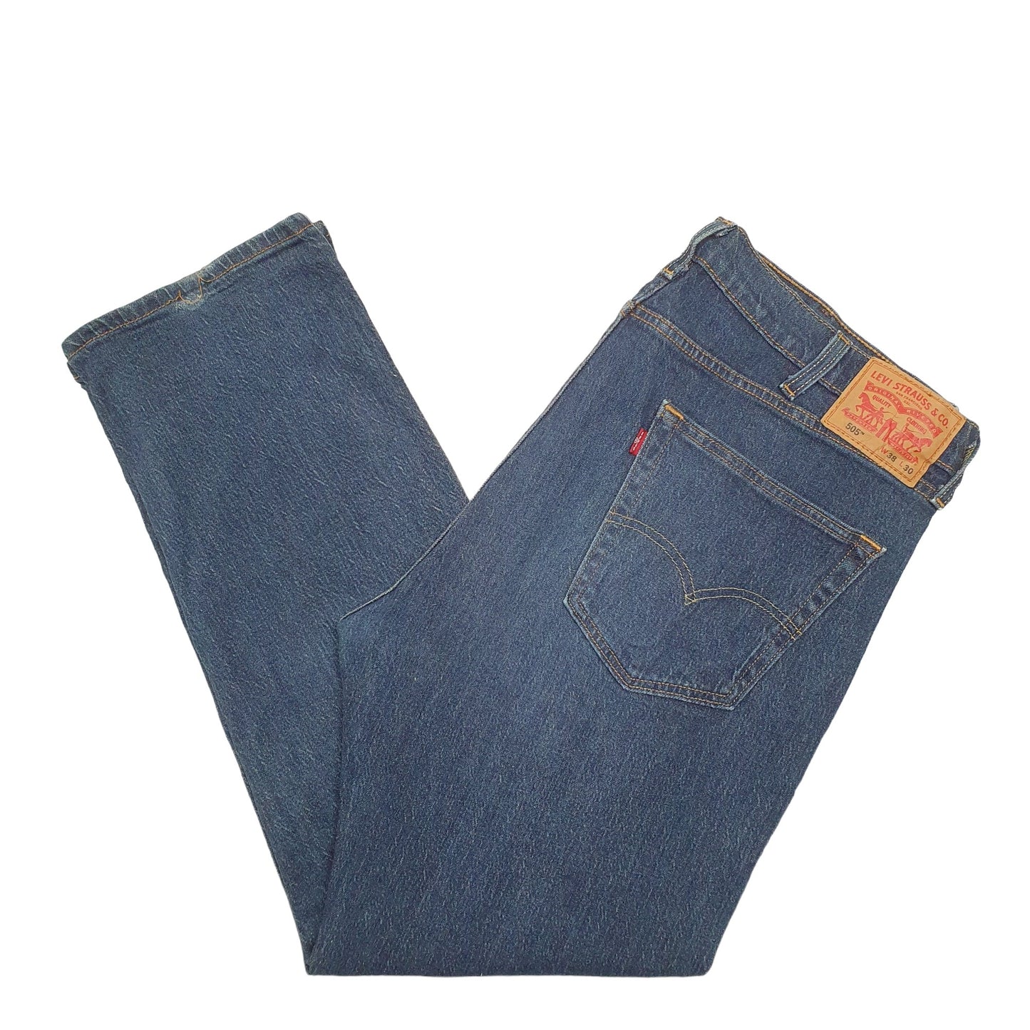 Mens Blue Levis  505 JeansW38 L30