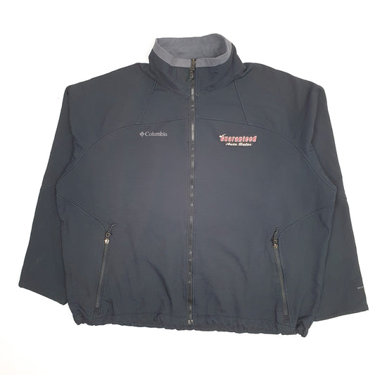 Mens Black Columbia Sportswear Omnishell  Coat