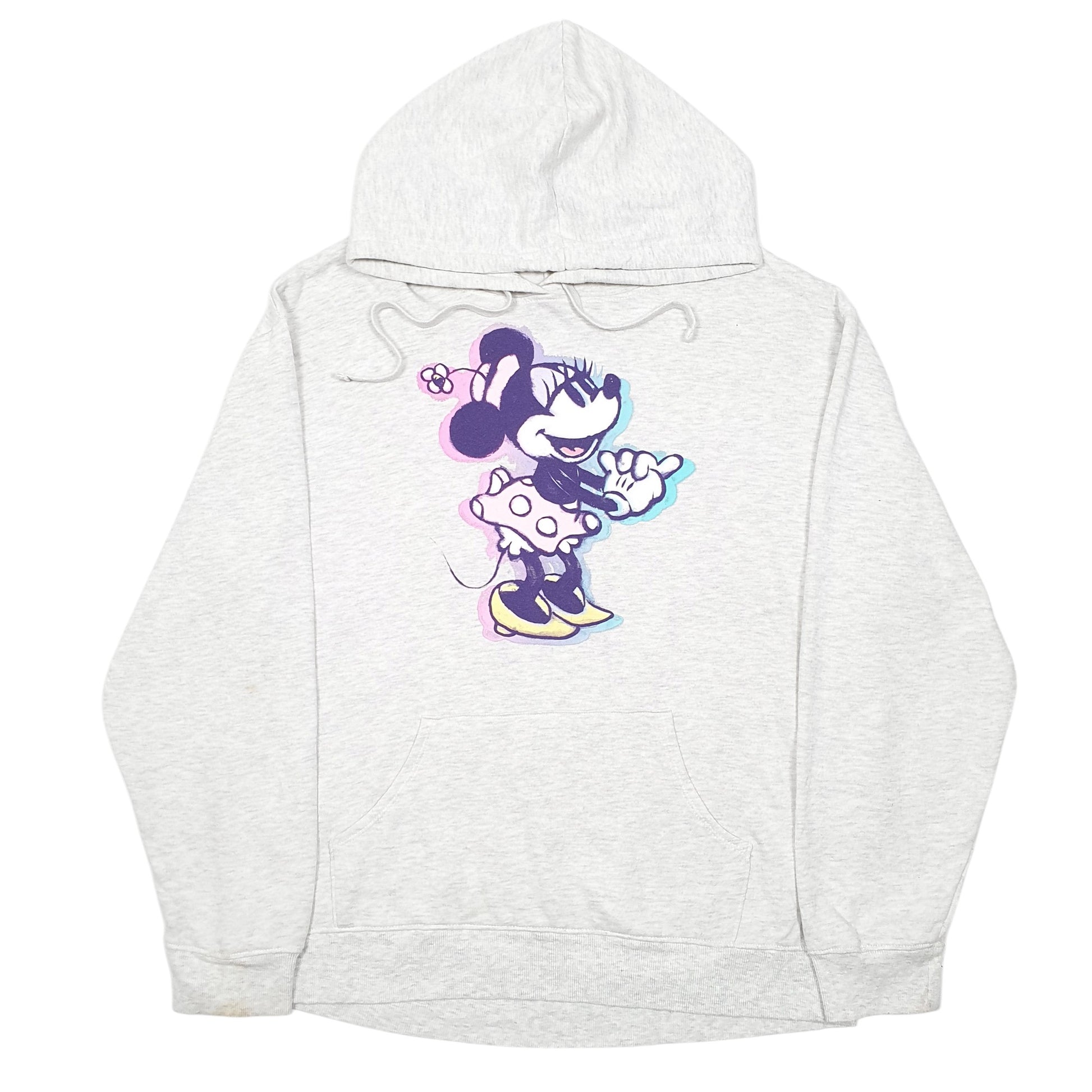 Womens Disney Grey Hoodie Minnie Mouse Jumper XL – Bundl Clothing