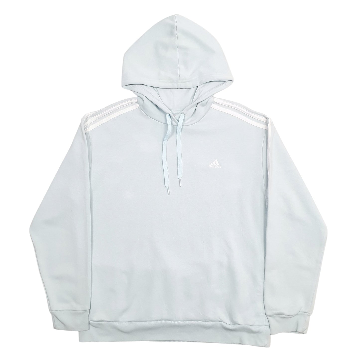 Mens Blue Adidas  Hoodie Jumper