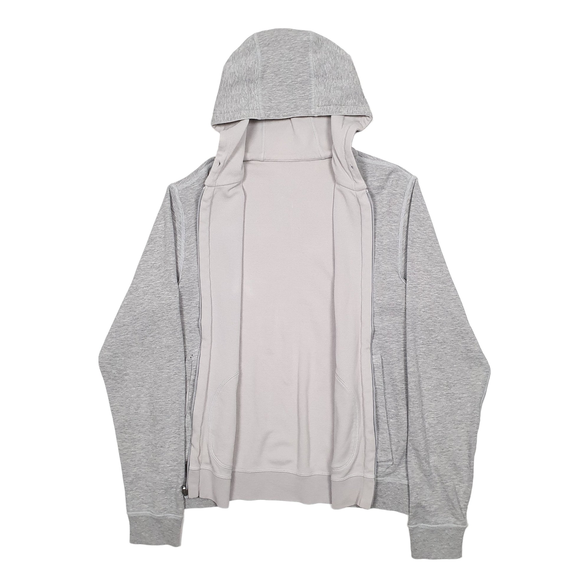 Mens Grey Lacoste  Full Zip Jumper