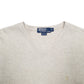 Mens Cream Ralph Lauren  V Neck Jumper