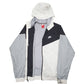 Mens White Nike Windrunner  Coat