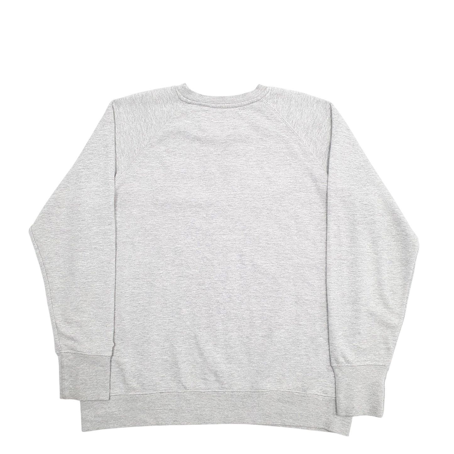 Mens Grey Champion Spellout Crewneck Jumper