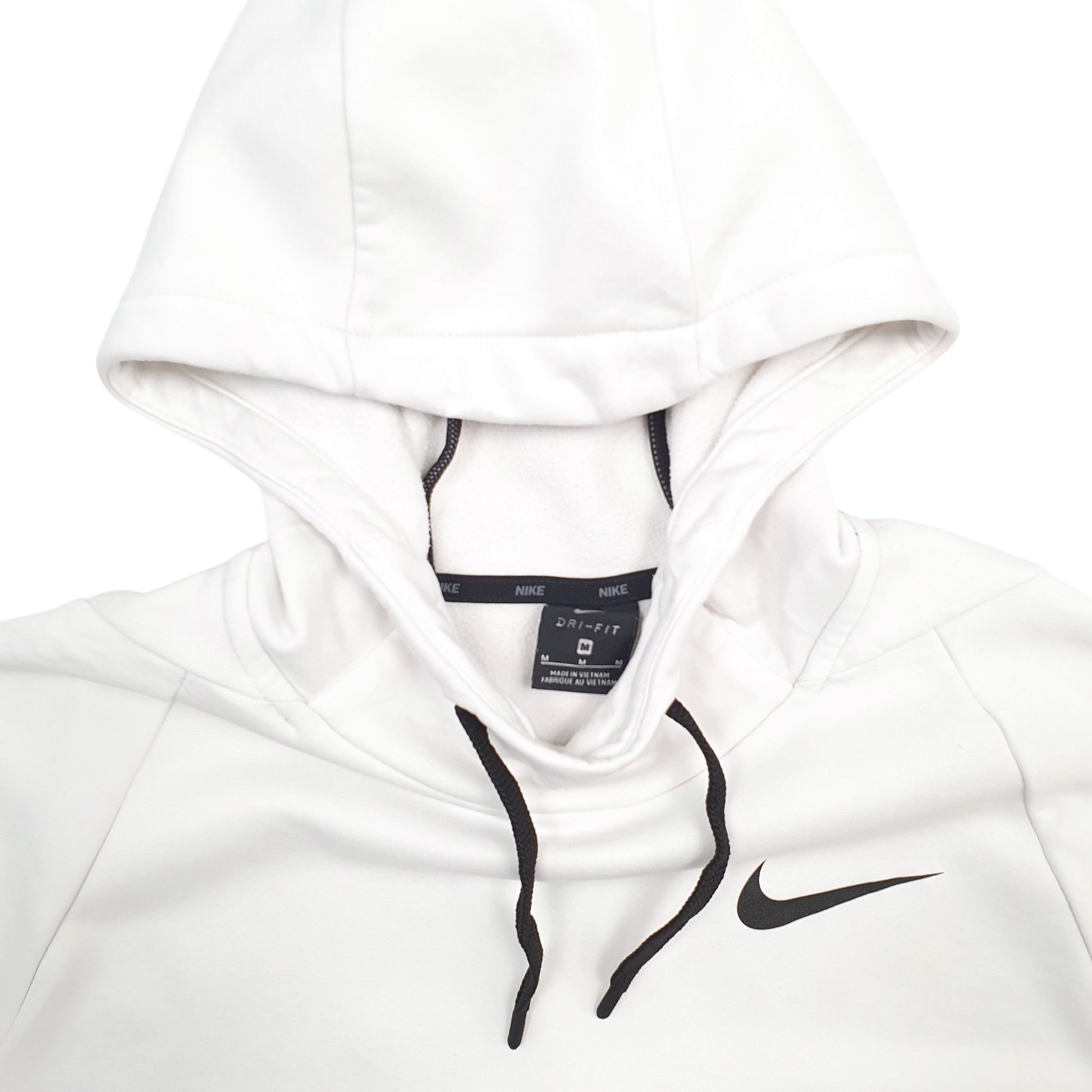 Mens Nike White Hoodie Dri-Fit Jumper M – Bundl Clothing