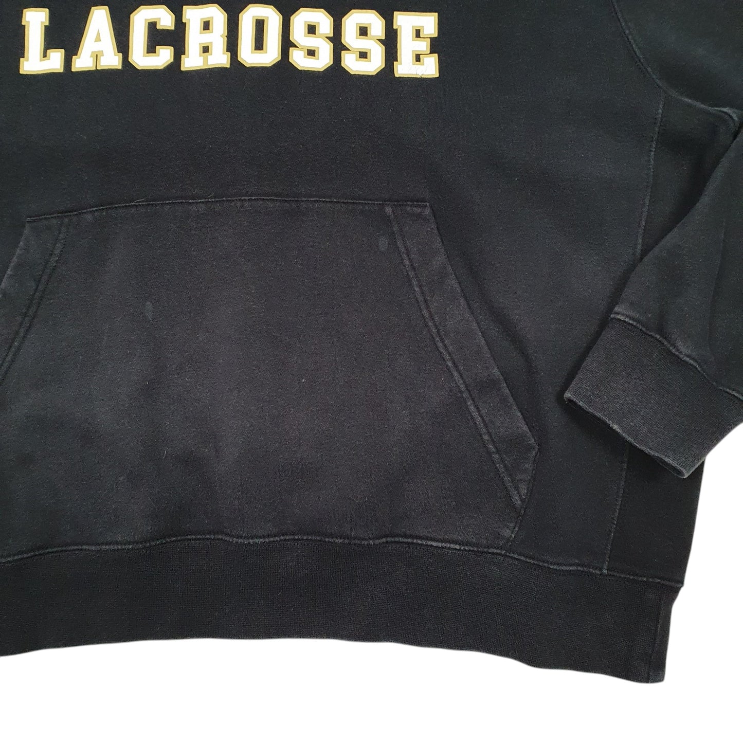 Mens Black Nike Monarchs Lacrosse USA Spellout Hoodie Jumper