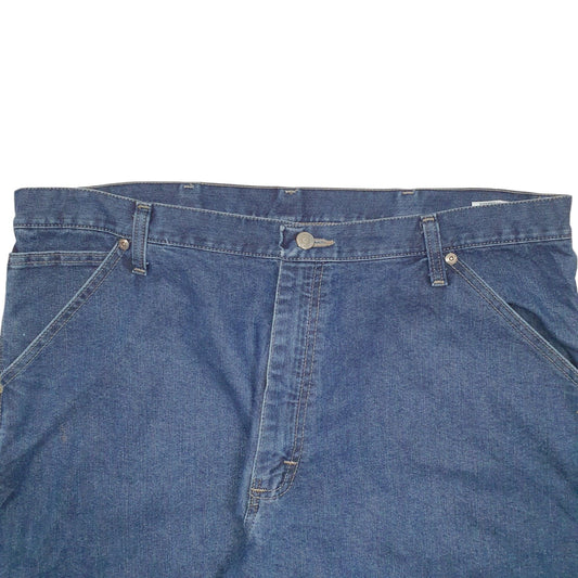 Mens Blue Wrangler Authentic Carpenter JeansW38 L32