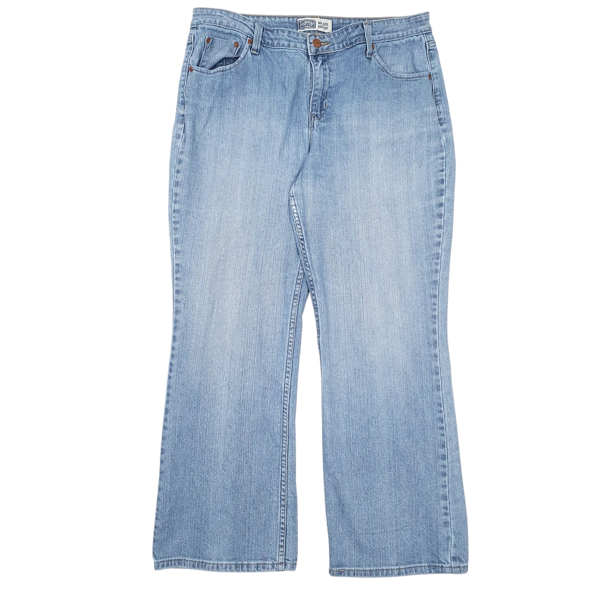 Womens Blue Levis  Signature JeansW34 L30