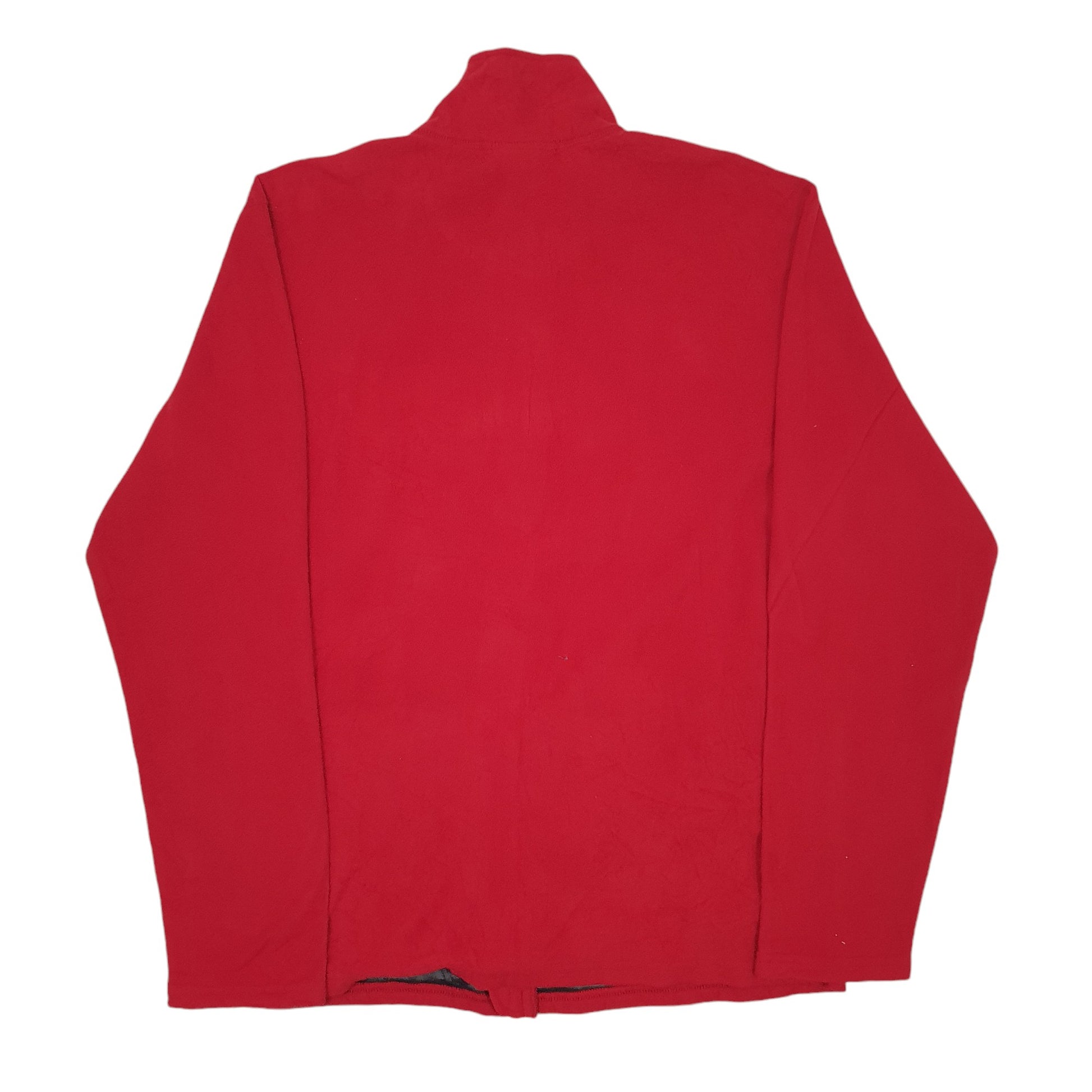 Mens Red North Face  Full Zip Jumper