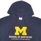 Mens Navy Champion University Of Michigan Dentistry Hoodie Jumper