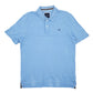 Mens Blue Crew Clothing Company  Short Sleeve Polo Shirt