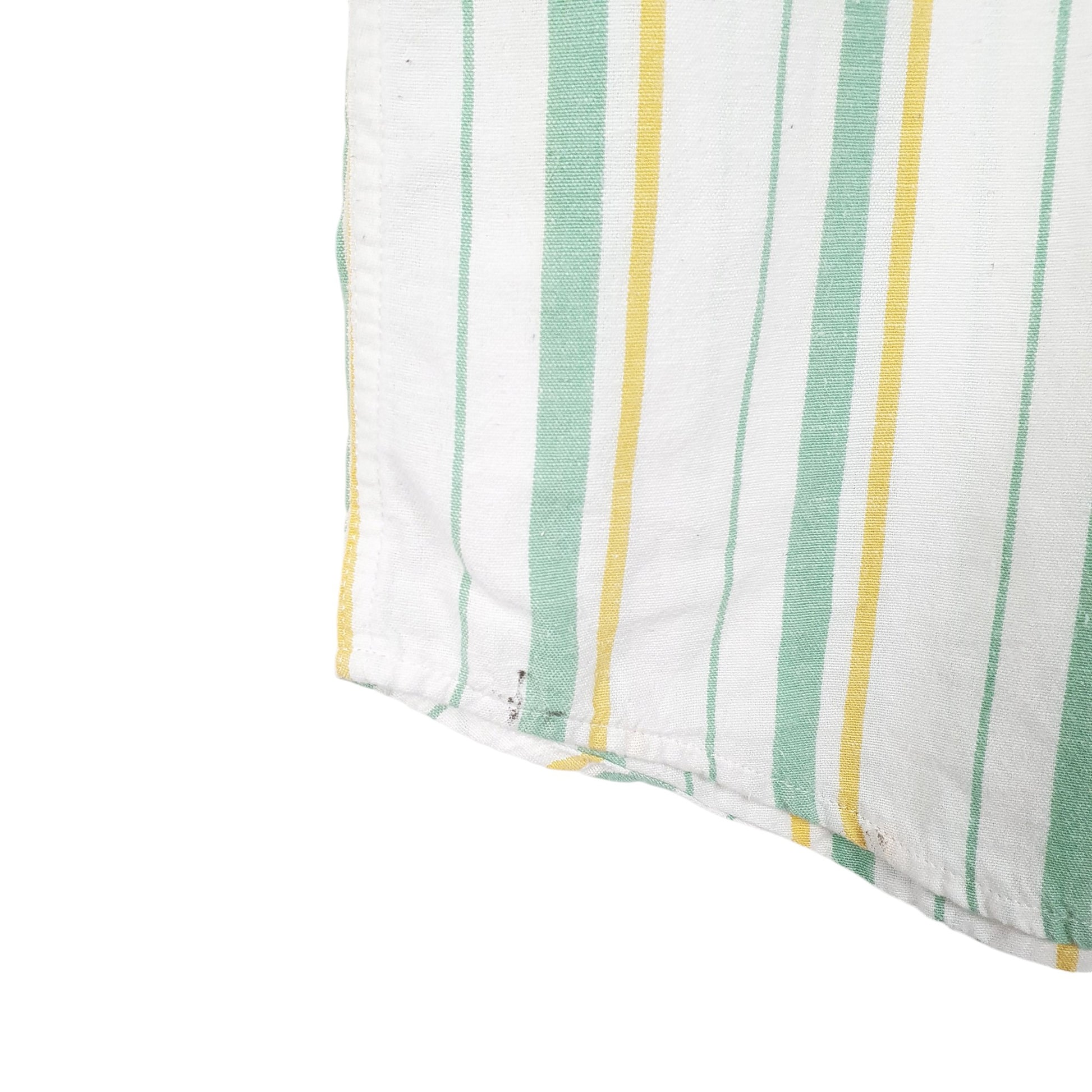 Mens White Levis Standard Casual Short Sleeve Shirt