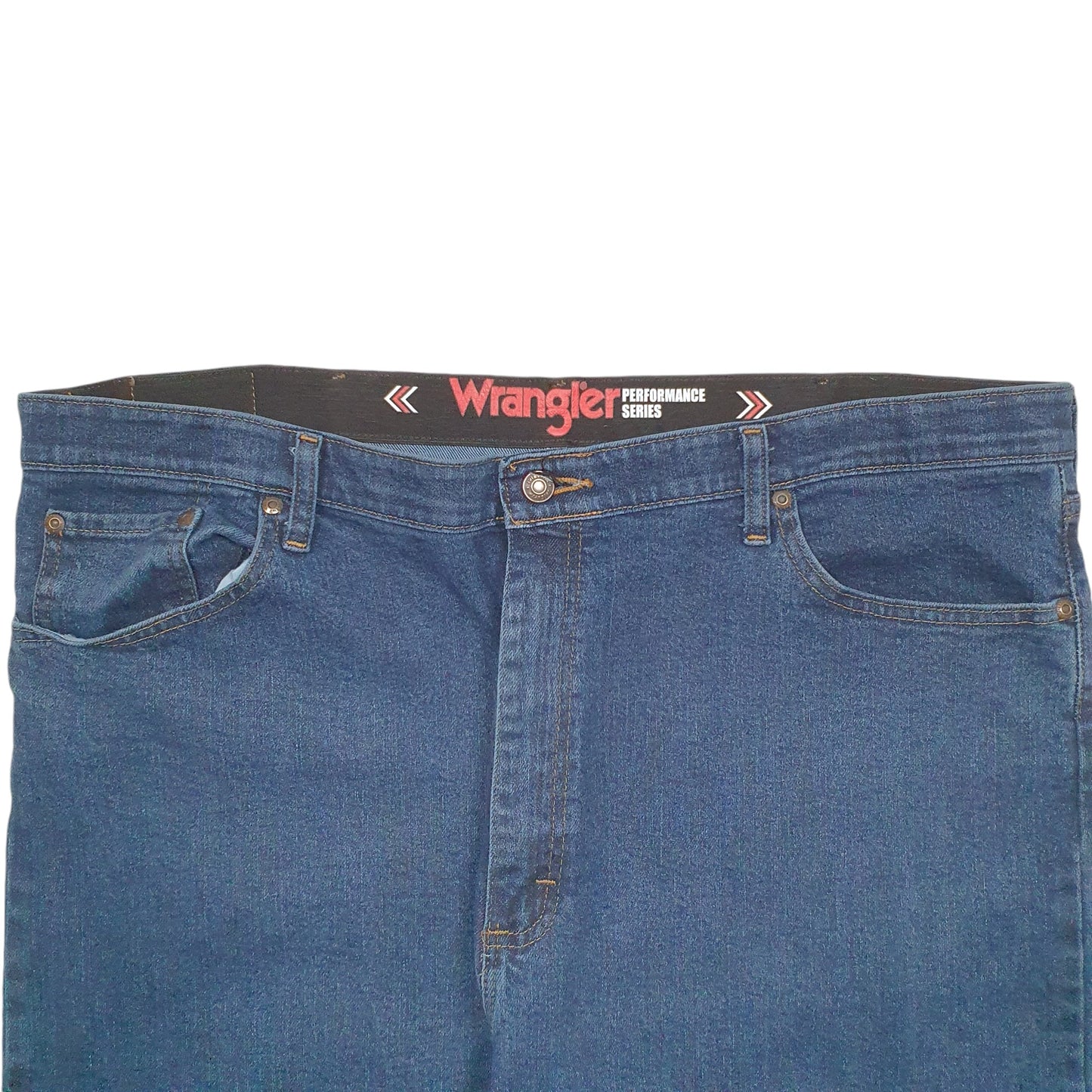 Mens Blue Wrangler  Performance Series JeansW42 L30