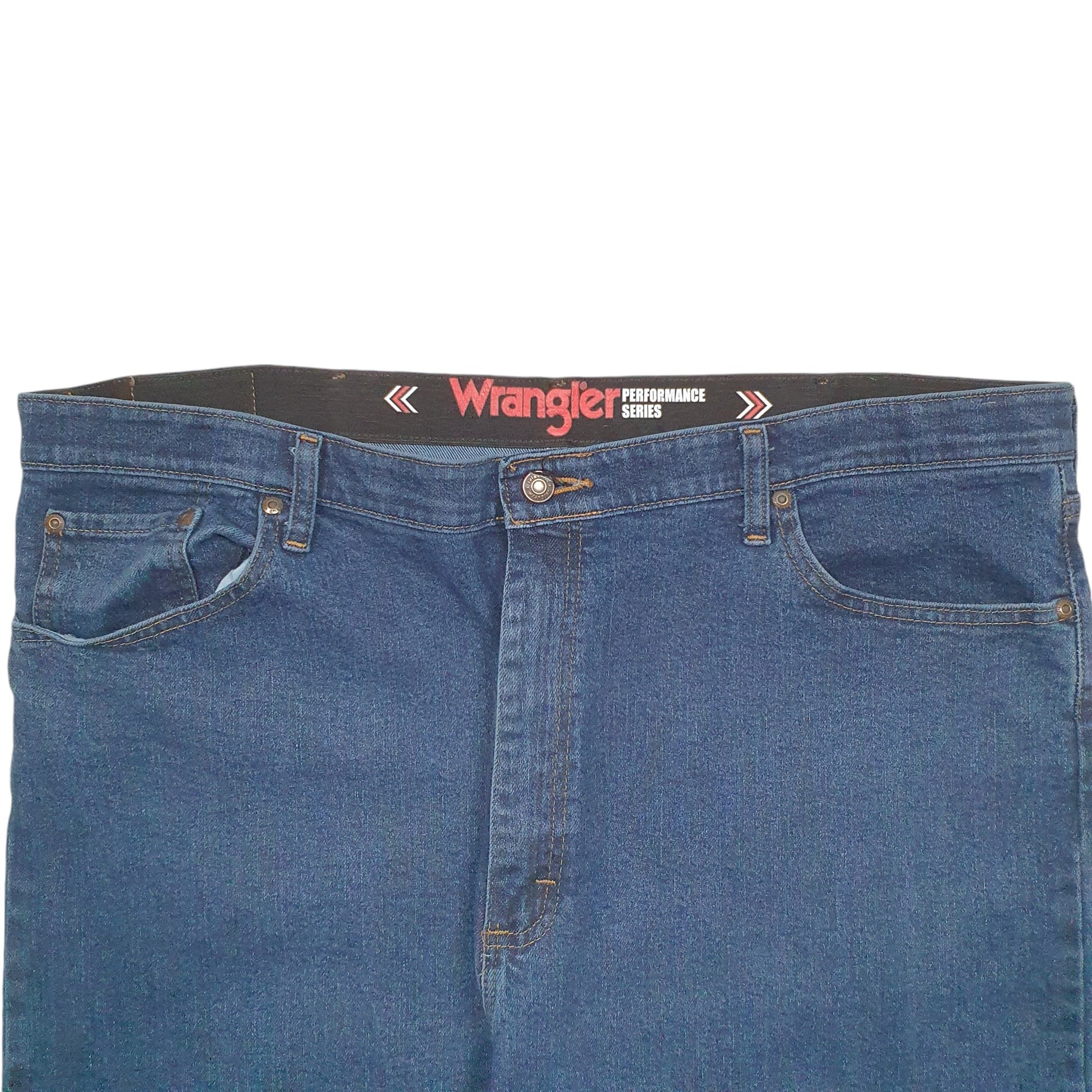 Mens Blue Wrangler  Performance Series JeansW42 L30