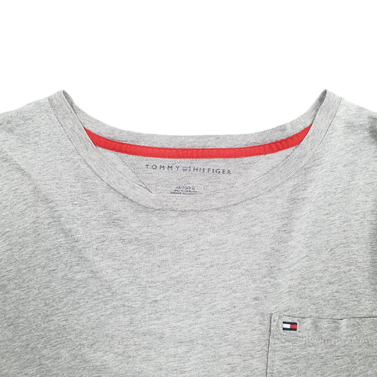 Mens Grey Tommy Hilfiger  Short Sleeve T Shirt