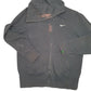 Mens Black Nike Hoodie Full Zip Jumper