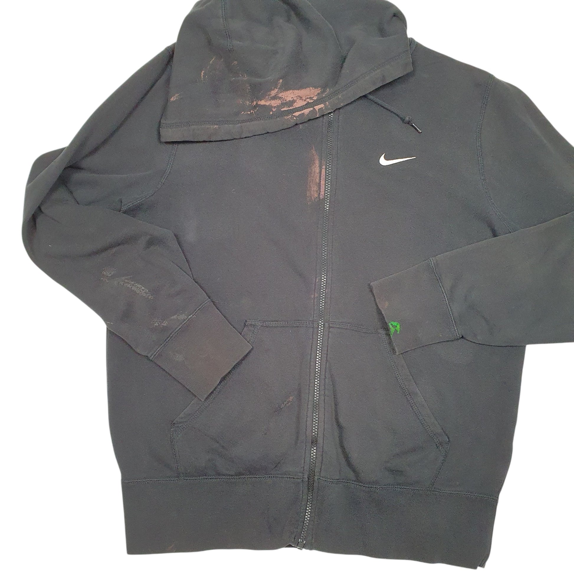 Mens Black Nike Hoodie Full Zip Jumper