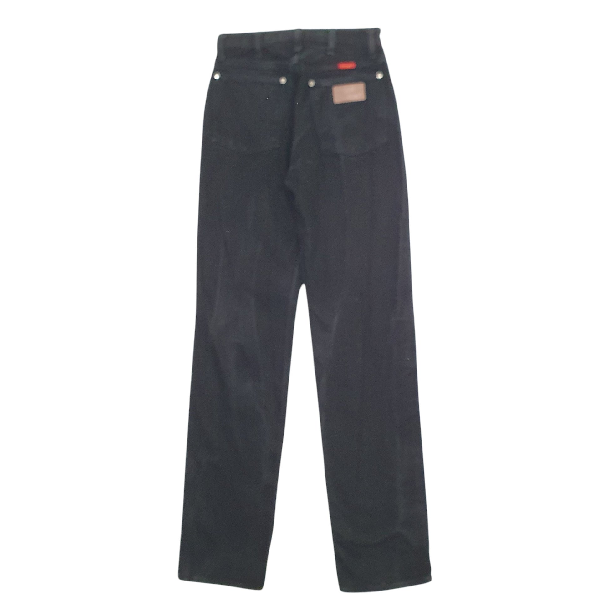 Womens Black Wrangler Made In USA Vintage 90's Casual JeansW26 L32