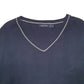 Mens Navy Nautica Knit Crewneck Jumper