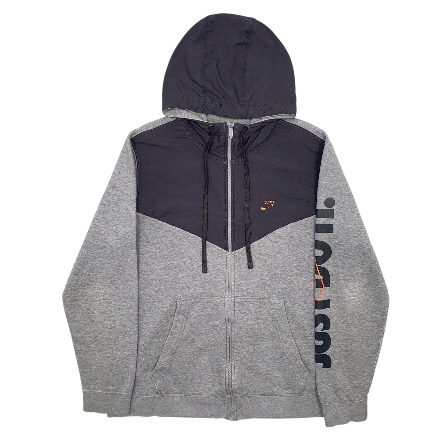 Mens Grey Nike  Full Zip Jumper