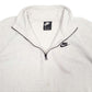 Womens Grey Nike  Quarter Zip Jumper