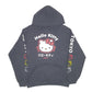 Womens Black Hello Kitty Tokyo Hoodie Jumper
