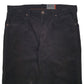 Mens Black Wrangler Arizona Stretch Corduroy Trousers