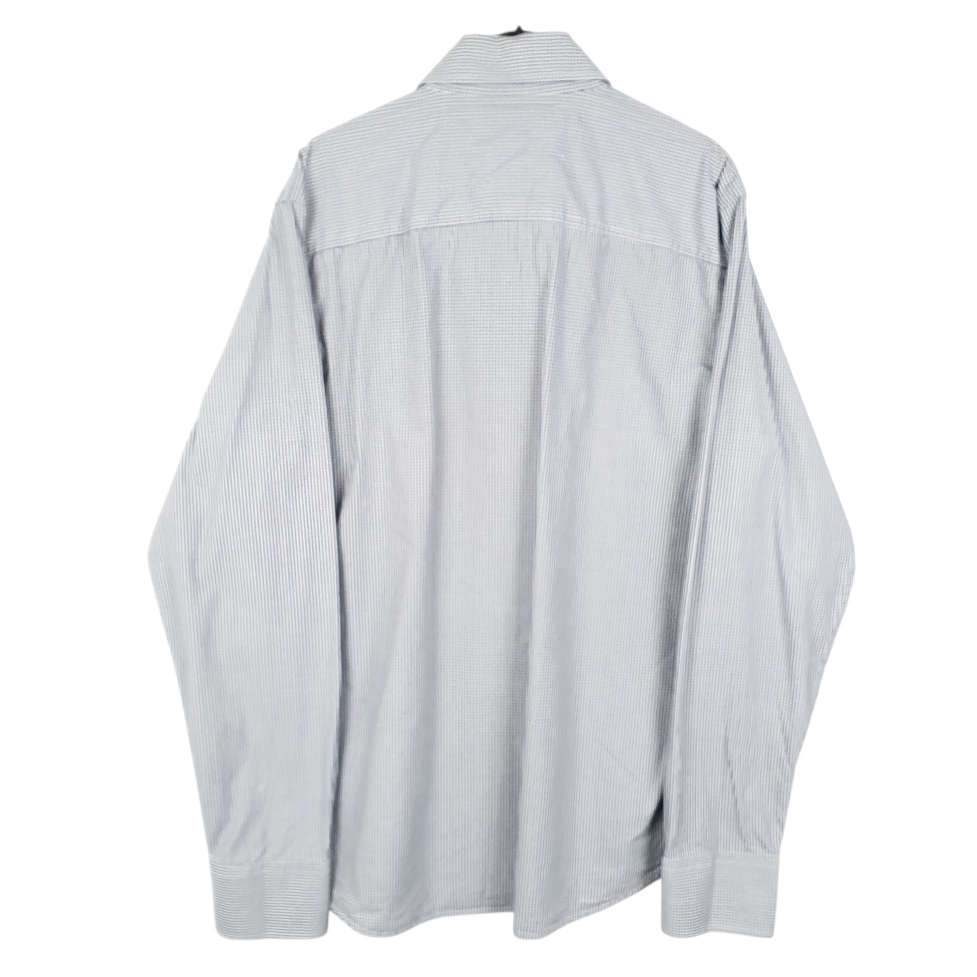 Mens White Quba & Co  Long Sleeve Shirt