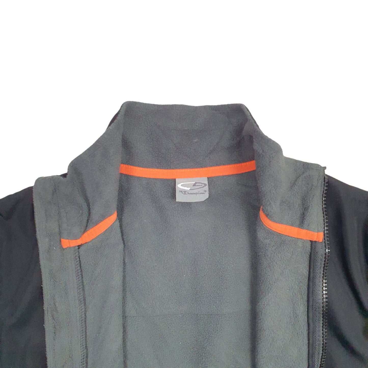 Mens Grey Champion  Full Zip Jumper